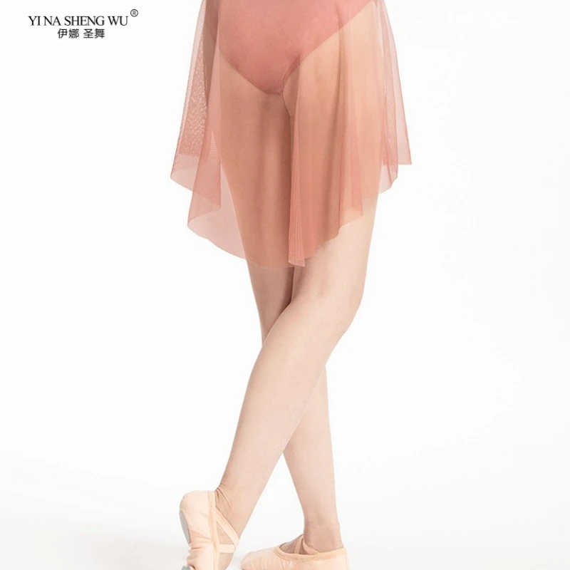 Vrouwen Ballet Rok Midden Mesh Rok Dans Tule Ballet Praktijken Kleding Ballerina Rokken Kostuum Voor Volwassen Meisje Dancewear