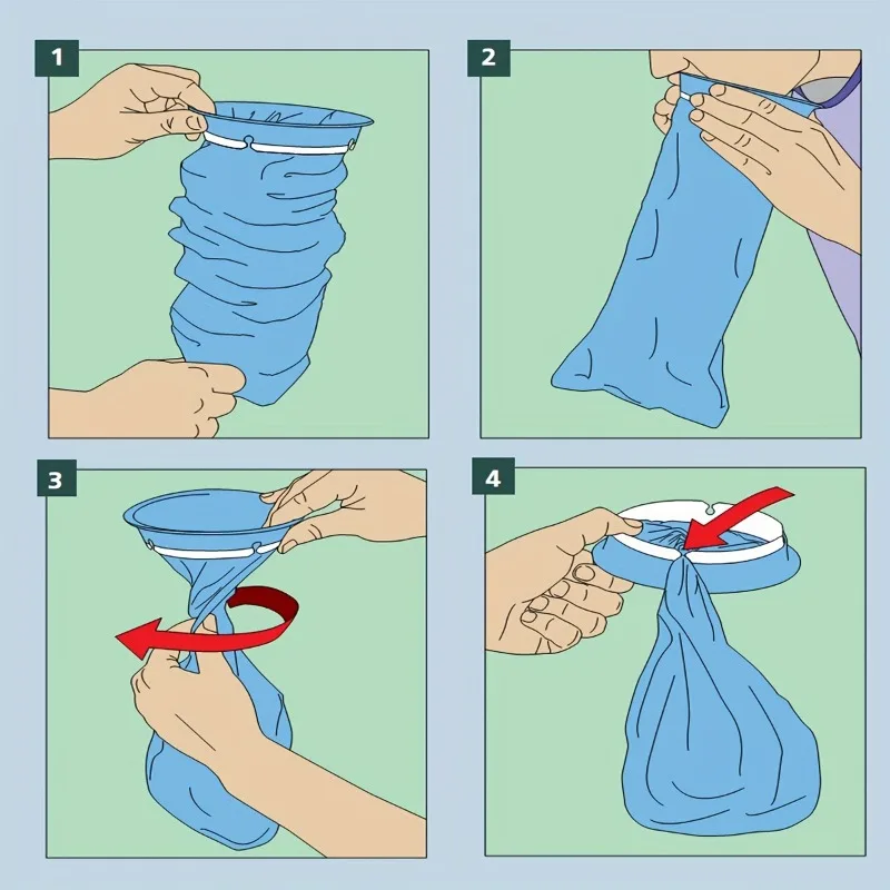 5/10 قطعة حقيبة القيء القابل للتصرف المحمولة حقيبة القيء القابلة للطي للسفر ومرض الحركة منتجات التنظيف المنزلية