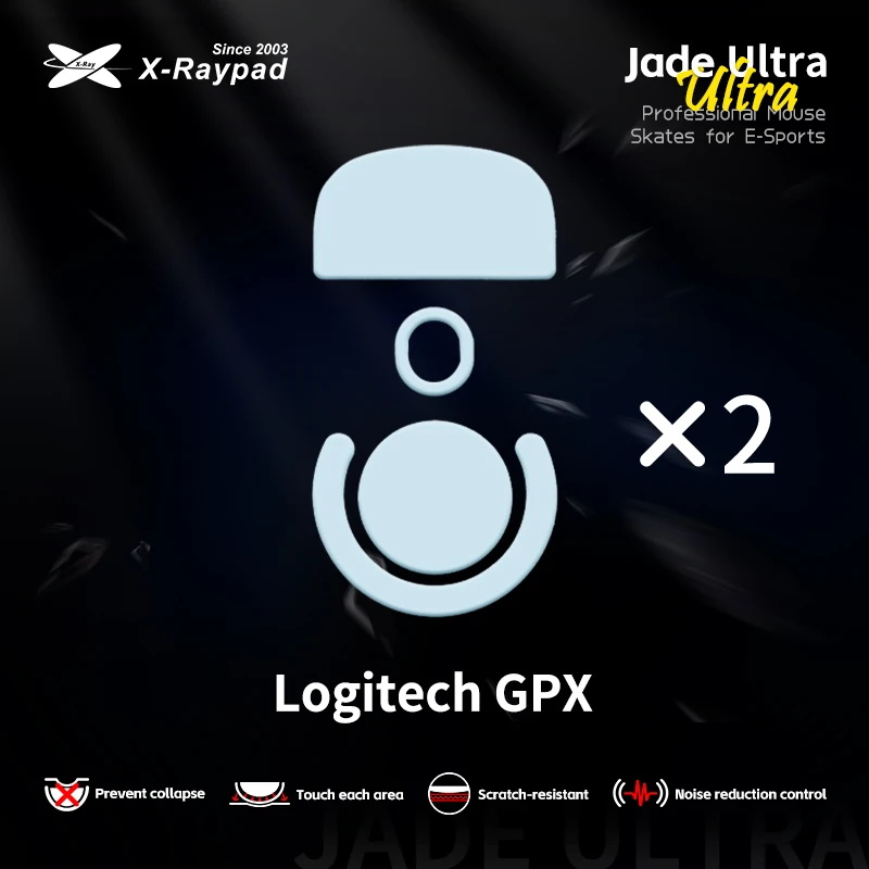 

Коньки для мыши серии X-Raypad Jade Ultra для Logitech G Pro X Superlight