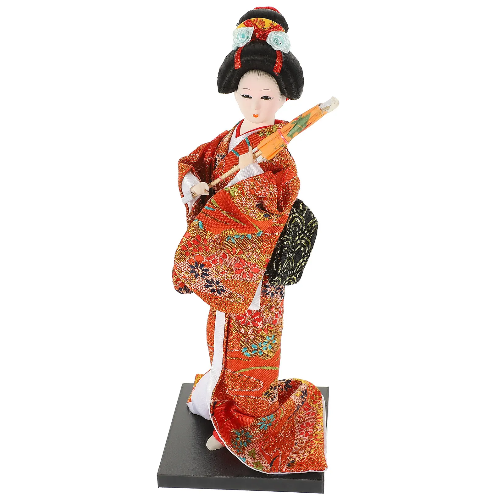 

Japanese Kimono Girl Decoration Small Compact Artistic Home Ornament Japanese Kimono Girl Home Decor Desktop Centerpiece Gift