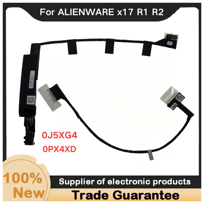 New For Kailxuling Alienware X17 R1 R2 GDS70 0J5XG4 Screen Cable Jack Audio Jack Connector Cable 0PX4XD 0PX4XD