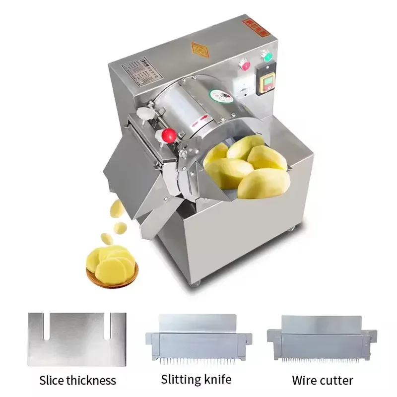 Industrial Vegetable Dicer Potato Fruit Cutter Efficient Factory Direct Sales Machine for Kitchen Food Processing Equipment