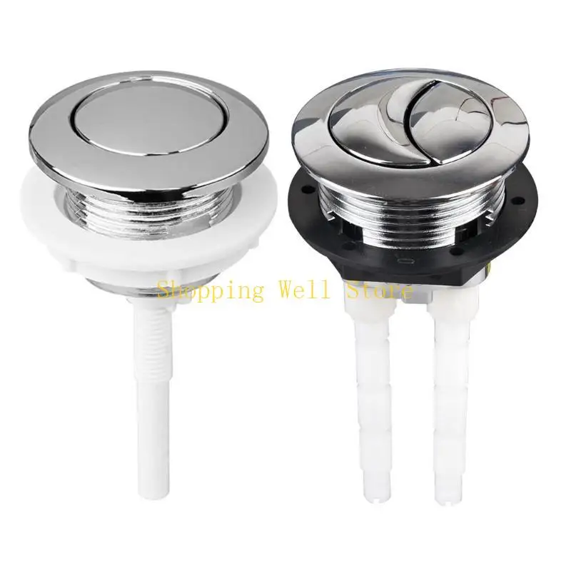 KX4B Toilet Push Button 38mm Thread Diameter Single/Dual Push Flushing Button Toilet