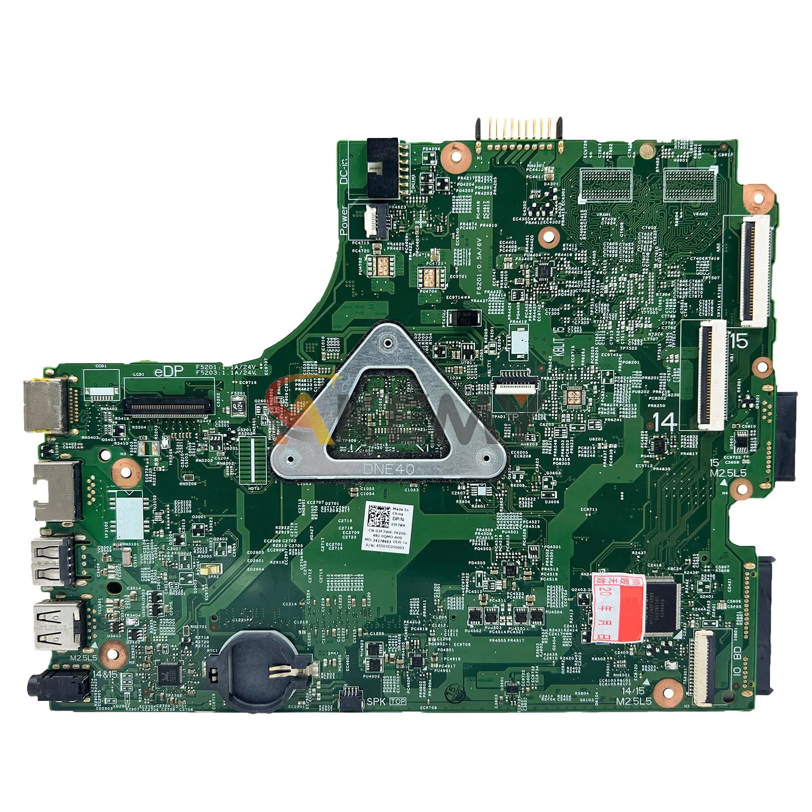 Para DELL Inspiron 3541 3441 3442 3542 placa base de computadora portátil 13283-1 216-0841084 0M3RN1 0N7GMF 100% completamente probado