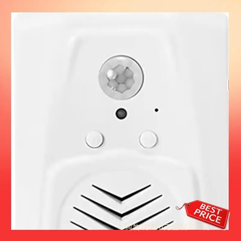 

ABNR Sensor Motion Door Bell Switch Wireless PIR Motion Sensor For Safety Voice Reminder
