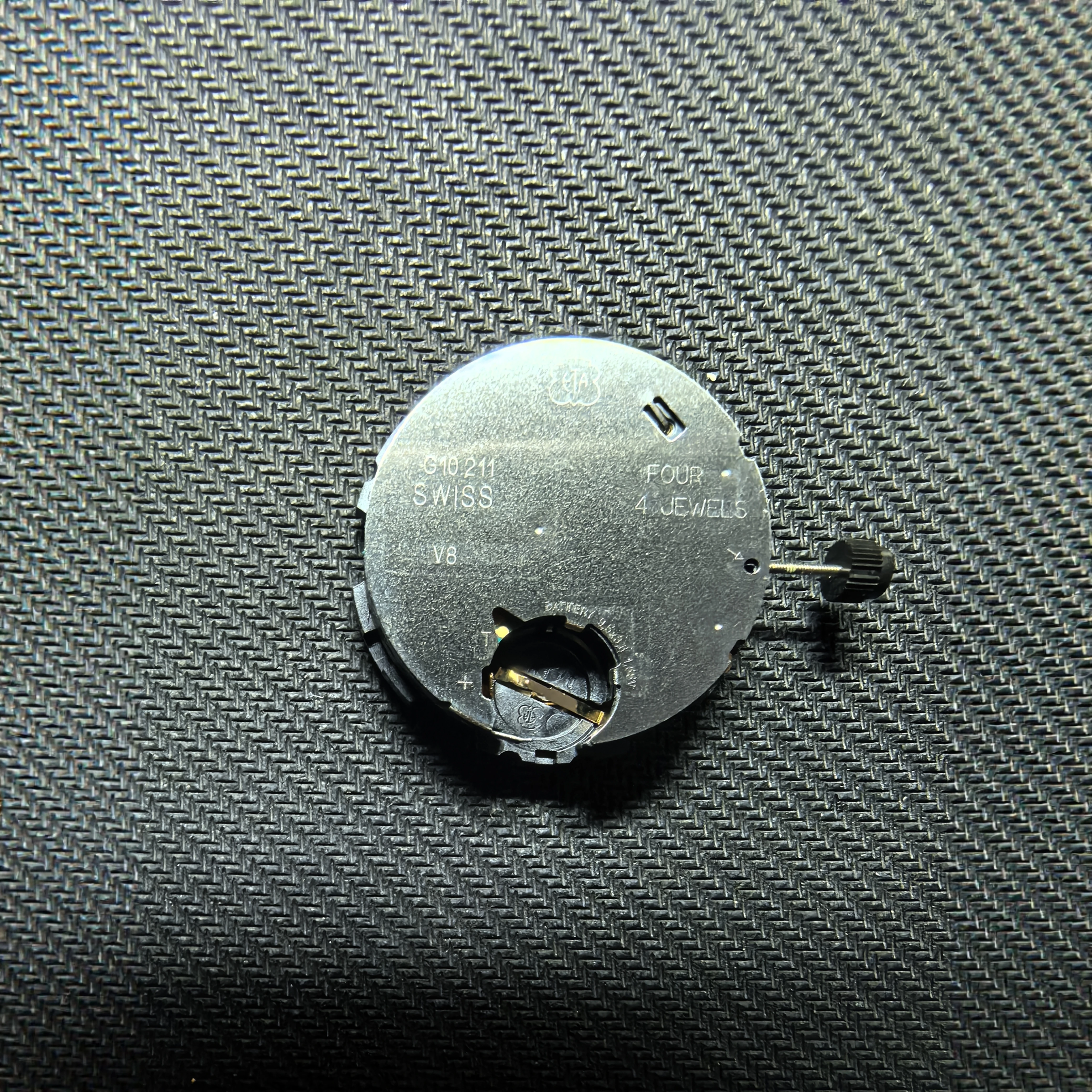 مناسبة لحركة ETA G10 211 الجديدة في سويسرا، موضع تقويم 4 نقاط، ستة دبابيس متعددة الوظائف #2