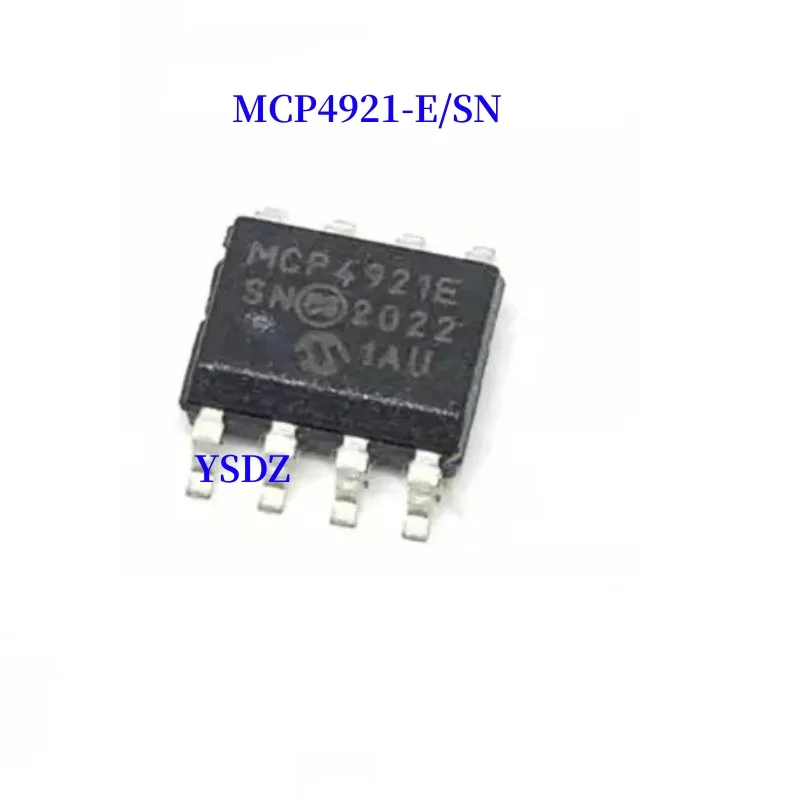 2pcs/lot MCP4921-E/SN MCP4921E MCP4921-E SOP New Original Genuine Ic