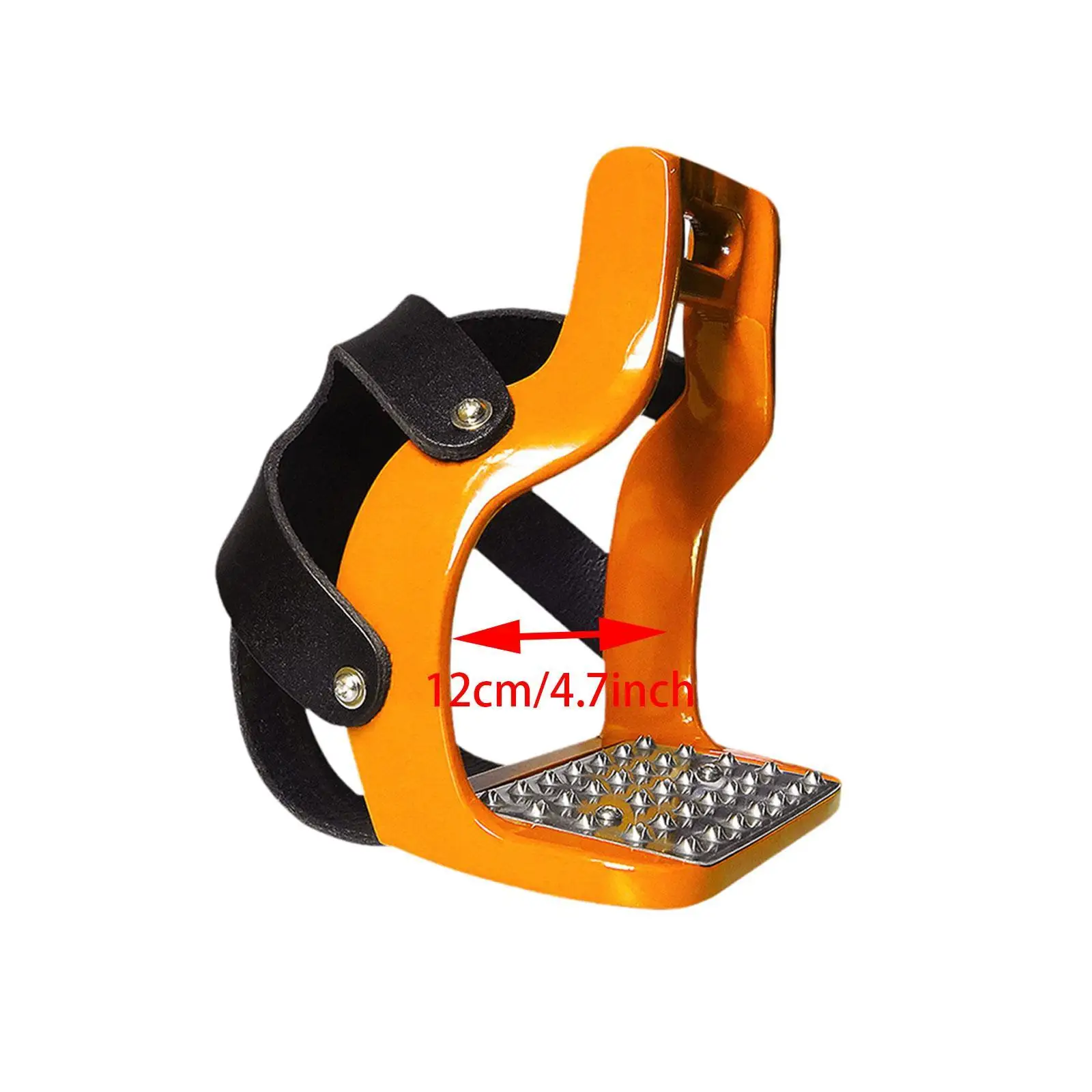 2x 승마 등자, 말 안장 등자, 승마용 전문 알루미늄 영어 승마 보호 안장