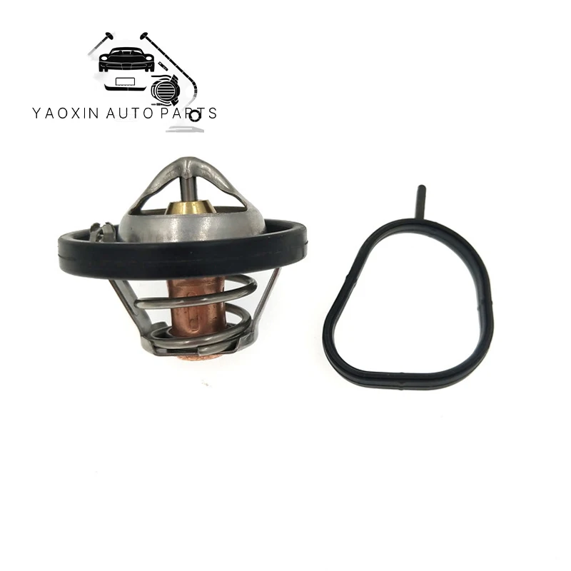 Temperature regulator 1303374 82℃ applicable to Ford motor thermostat 96MM8575BD 96MM8575A1A