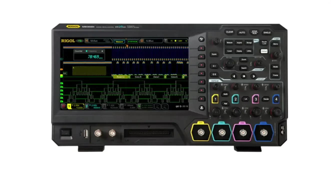 

MSO5074 Four Channel digital oscilloscope usb oscilloscopes 70 MHz Signal Oscilloscope