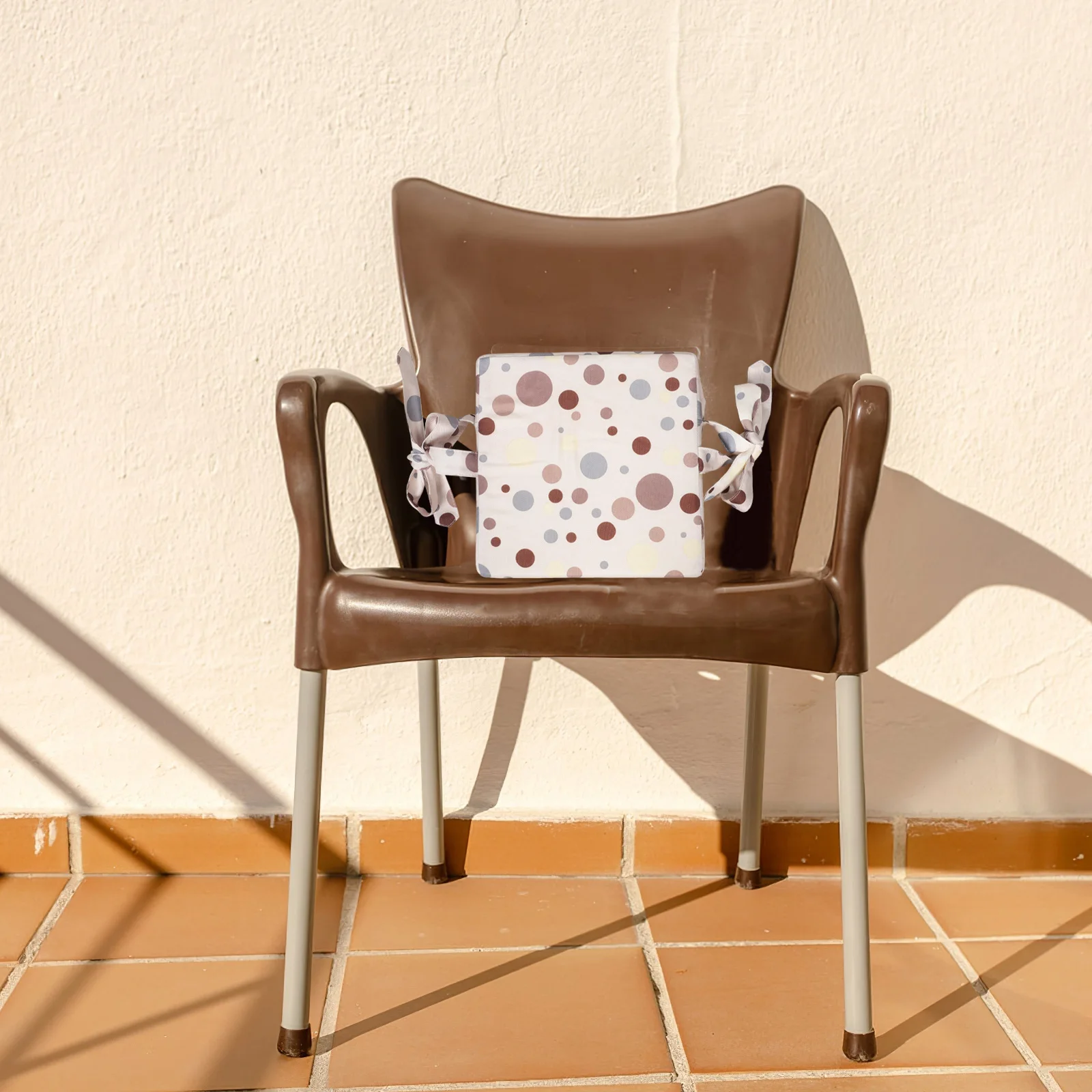 

Washable Sponge Chair Dining Toddler Booster Portable Detachable Seat With Straps Thick Comfortable Elevated Sitting Position