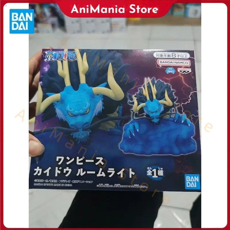 

В наличии оригинальная ручная лампа BANDAI BANPRESTO ONE PIECE Kaidou, коллекция моделей персонажей аниме, украшение для рабочего стола, игрушки, подарки