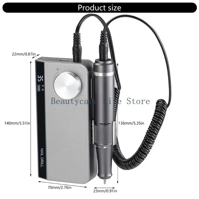 652C آلة الحفر الأظافر ملف الأظافر الكهربائية لتشكيل وإزالة وتلميع مسامير هلام