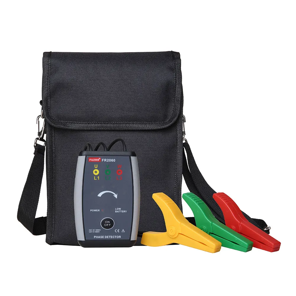 

FR2060 Line Open phase Break Point Rotation Detector Three Phase Non-contact Sequential Wire Detection Equipment Clamp-shaped