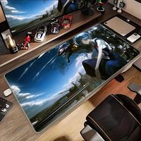 Rei Evangelion Animation Beautiful patternsOffice Computer Desk Mat Table Keyboard Big Mouse Pad Laptop Cushion Nonslip Decor
