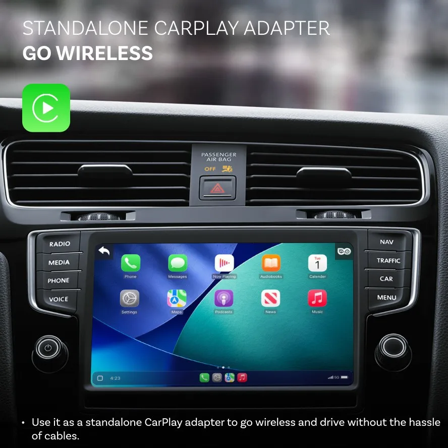 Child Monitor Wireless CarPlay Adapter CarPlay Box HD Camera Car Machine Interconnection Box