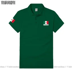 Mexico Flag Polo Shirts Men & Women Unisex Sweatshirt Mexican Classic Fashion Polos New Solid Business & Casual Brand Shirts Man