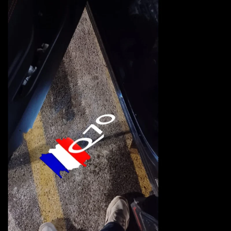 

LED Car Door Projector Welcome Logo for Infiniti QX30 60 70 80 QX50 EX25 Q50 60 70 JX35 FX G M Lamps Ghost Shadow Warning Light