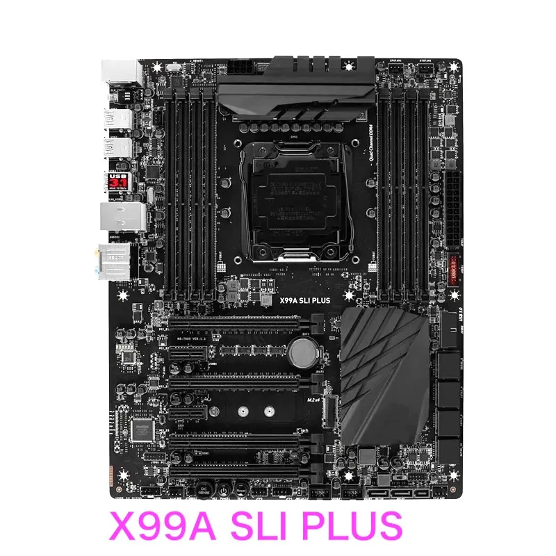 

Suitable For MSI X99A SLI PLUS Desktop Motherboard LGA 2011-3 DDR4 ATX Mainboard 100% Tested OK Fully Work