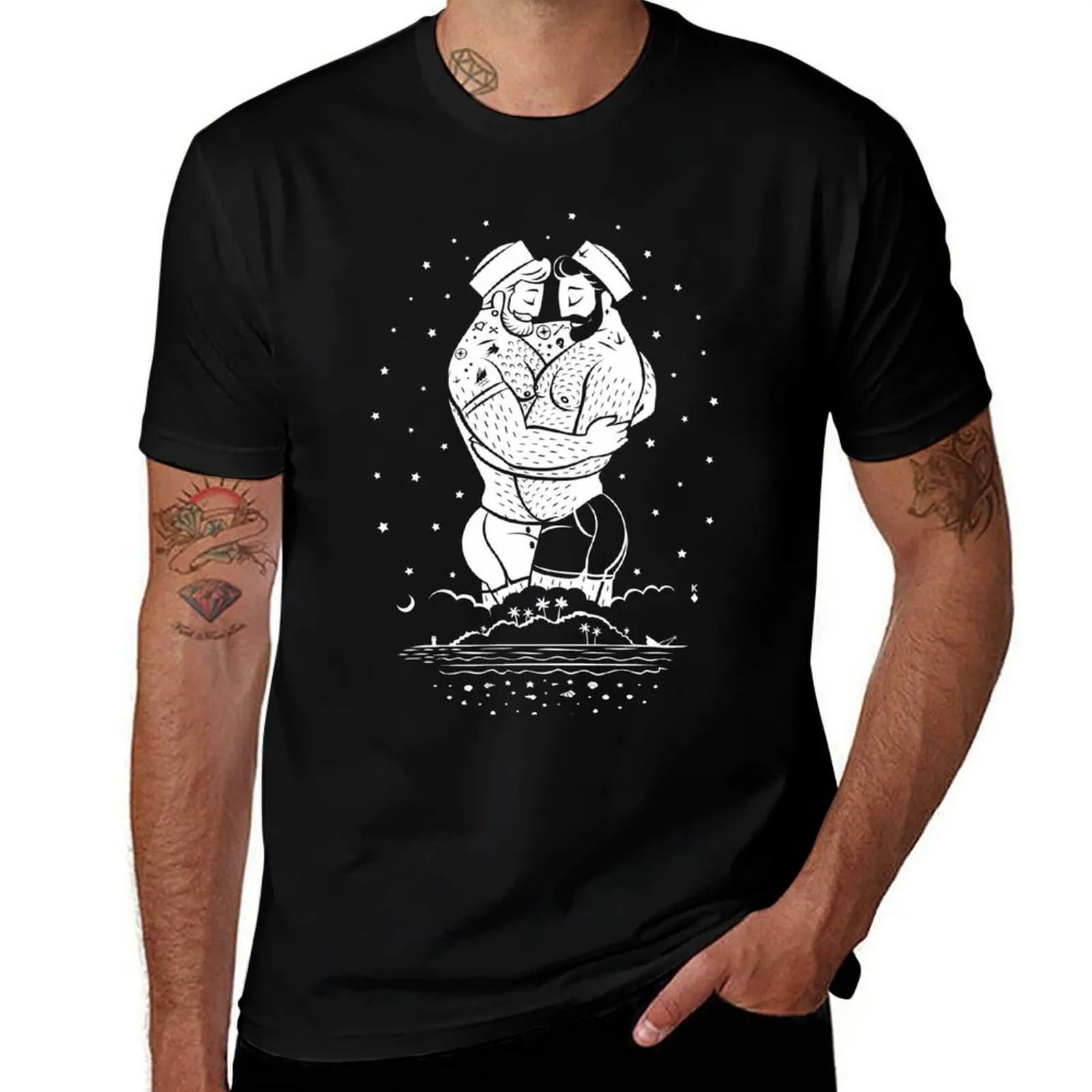 Sailor Daddies T-Shirt Fitness Quick Dry Short Sleeve Top