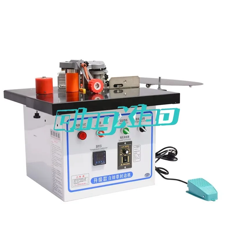 Roller Edge Banding Machine Woodworking Household Automatic Tape Cutting Portable Straight Curve Two In One With Tape Cutter