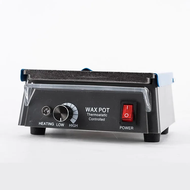 وعاء سخان شمع الأسنان ، معدات البارافين ثلاثية الفتحات ، صاهر تناظري لمختبر الأسنان ، 3 صفوف