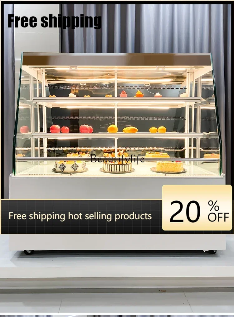 

X4 Open Cake Show Case Commercial Vertical Multi-Layer Dessert Fruit Preservation Refrigerated Cabinet