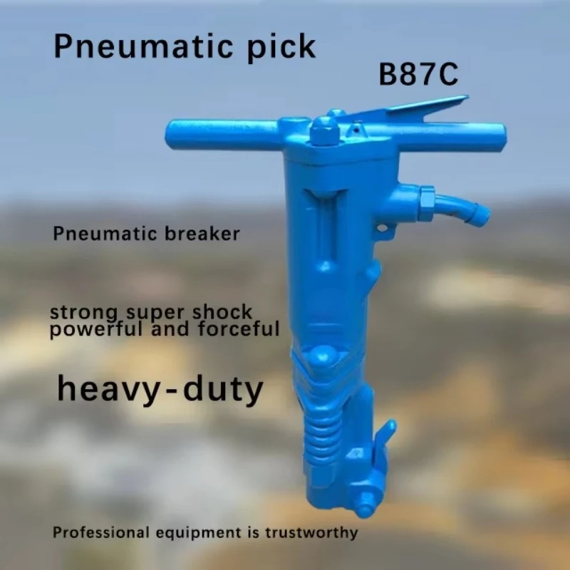 B87C Heavy-Duty Pneumatic Rock Breaker Pick | Concrete Demolition & Grooving Tool | For Mining & Construction