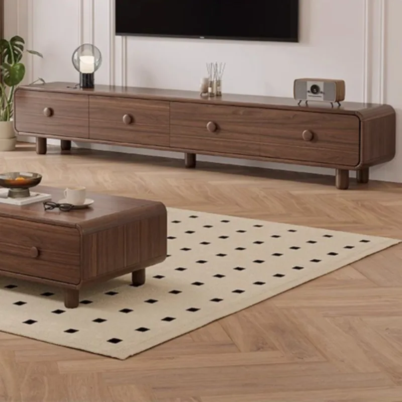 

Nordic Design Mueble TV Cabinet Living Room Center Apartments Coffee Table Light Luxury Modern Simple Floor-standing Furniture