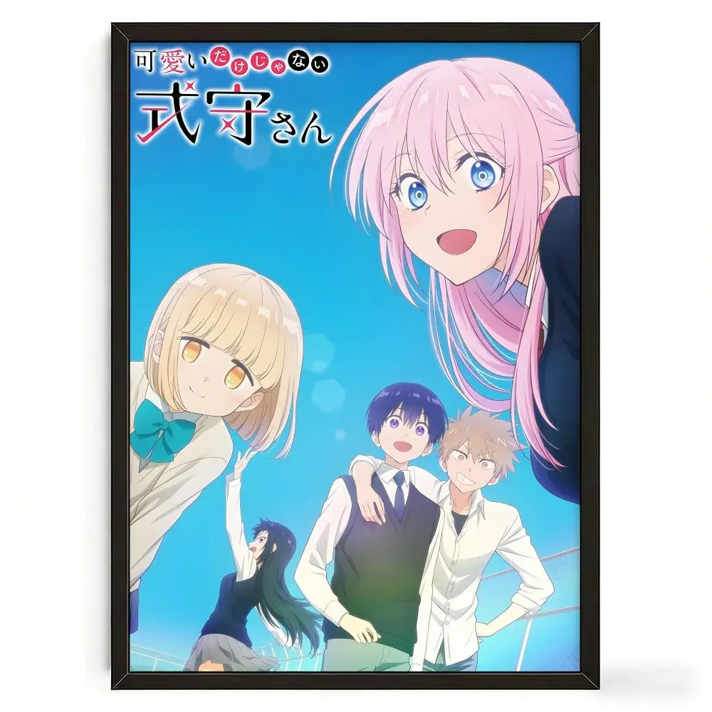S-Shikimori's N-Nots Justs As Cuties Poster Art Print Wall Decor, Ideal for Home, Bar & Gifting