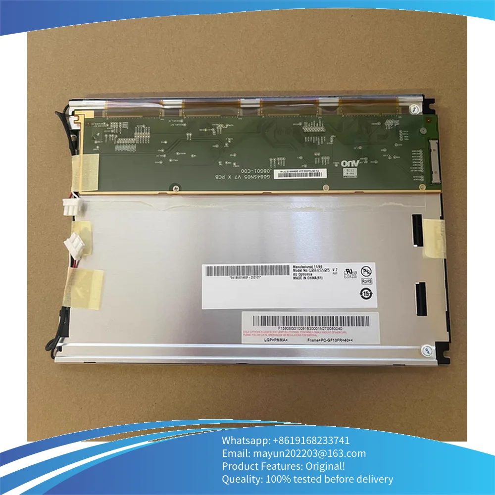 G084SN05 V.3 G084SN05 V.7 G084SN05 V.8 G084SN05 V.9 For AUO Original 8.4-inch LCD screen