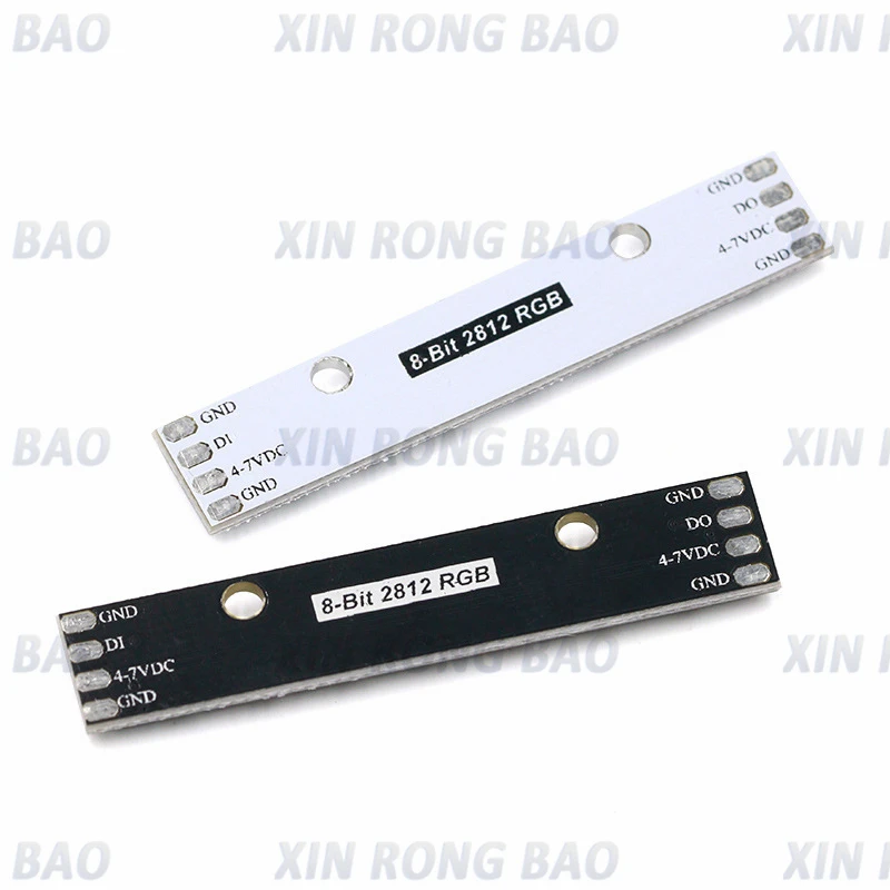 Luci LED RGB WS2812 5050 a 8 bit Scheda di sviluppo integrata a colori 8 bit