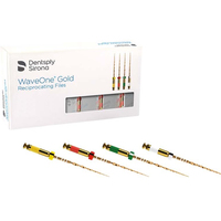 20pcs/ 5 piece Dental Wave One Gold Rotary Files Flexible Endo Root Canal Treatment  Instrument Dental Reciprocating Endo Files