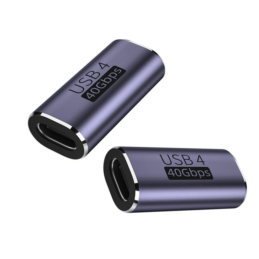 Adaptador usb c winkel 90 grad thunderbolt 3 4 usb4 typ c, 40gbps, Pd, 100w, menix/Weibliche auf buchse konverter 8k @ 60hz