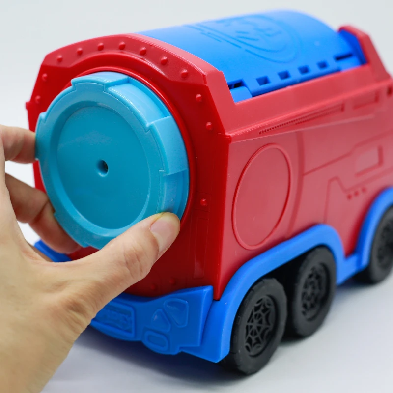 Véritable Spider-Man amis incroyables noir Spider-Man figurine transformant voiture de sport quartier général Robot jouets cadeau