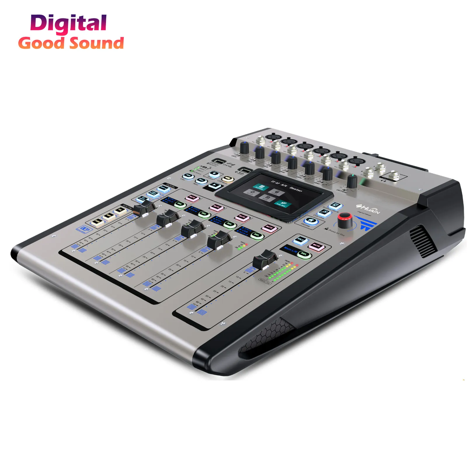 

China 10 Channels Professional Live Audio Console Dj Digital Mixer Of Sound System