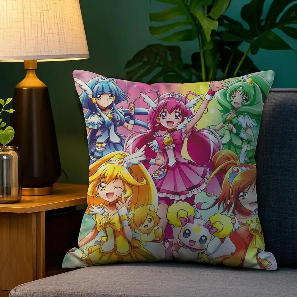 Anime S-Smile P-Prices Printed Cushion Cover Sofa Pillow and Decorative Sofa Cushion Cover