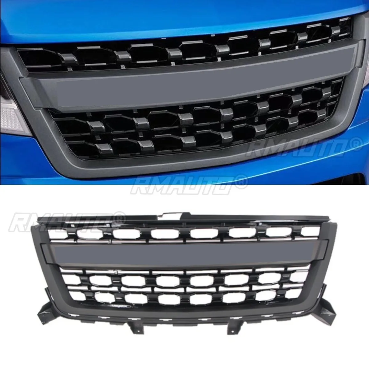 

Car Front Bumper Racing Grills for Chevrolet Colorado North American Edition 2016-2019 Body Kit Car Accessories