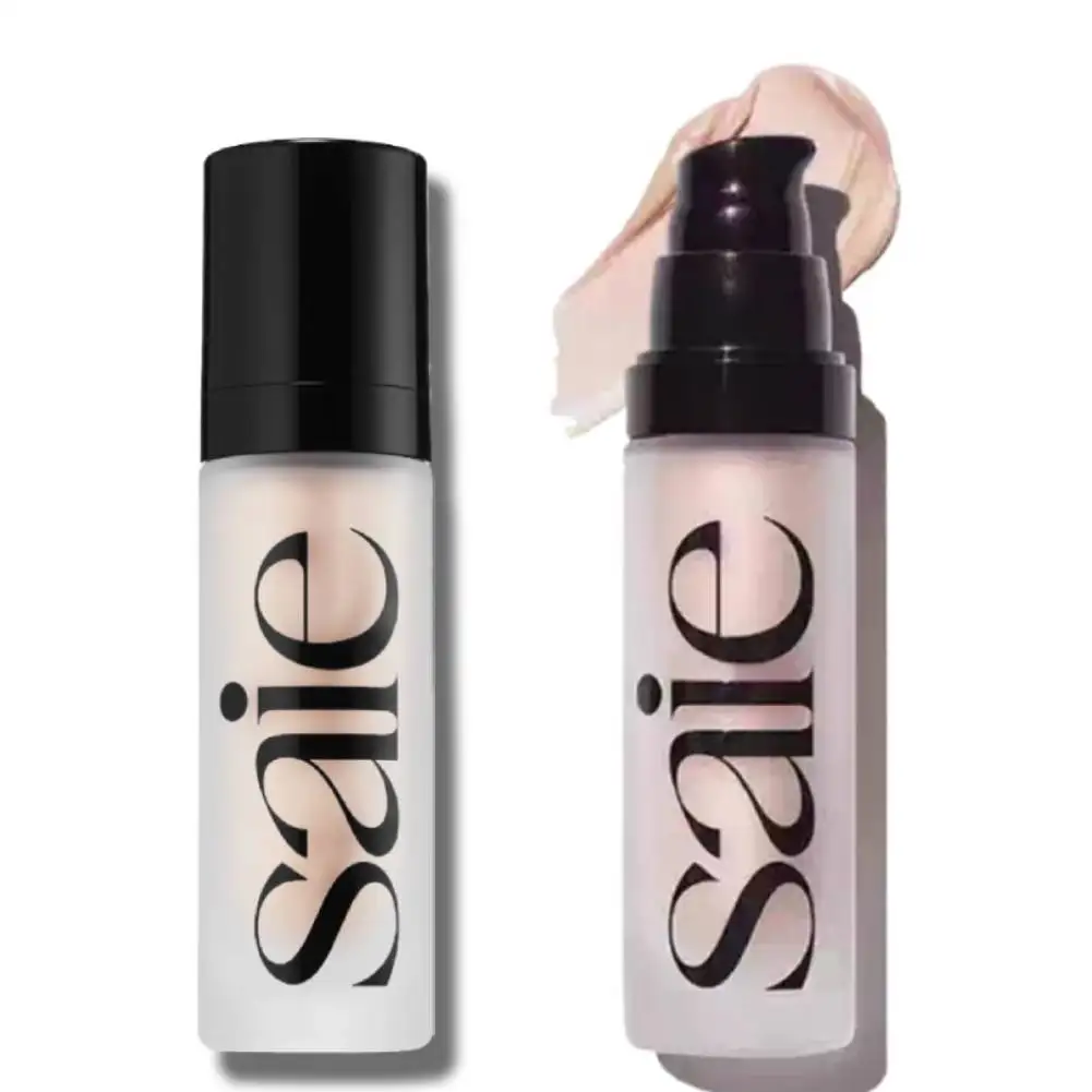 Saie Glowy Super Gel Highlighter Starglow Natural Stereoscopic Facial Makeup Liquid Blush Enhances Natural Luster Soft Makeup