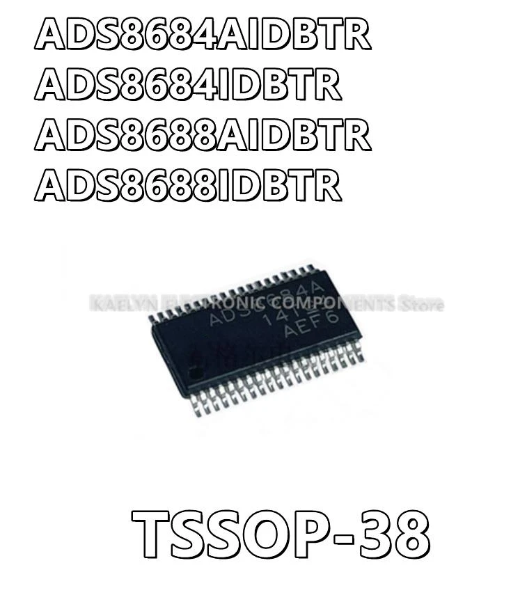 10Pcs/lot ADS8684AIDBTR ADS8684IDBTR ADS8684 ADS8688AIDBTR ADS8688IDBTR ADS8688 TSSOP-38