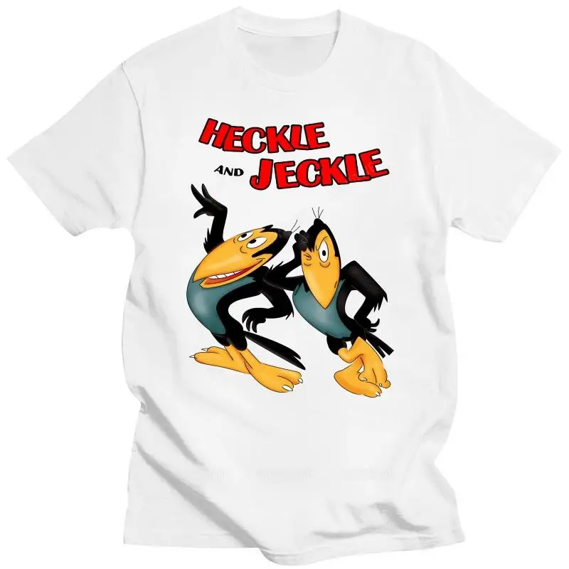 New arrived tshirts Vintage T Shirt Heckle and Jeckle Women Men Unisex TShirt Natural color DTG Print S M L XL 2XL 3XL 4XL 5XL