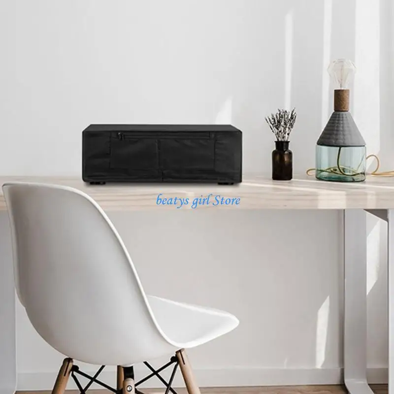 

C7AB Nylon Fabric Sleeve Protective Sleeves Dust Cover for STRDN1080/STRDH550/STRDH190 Receivers Bag with Front Pocket