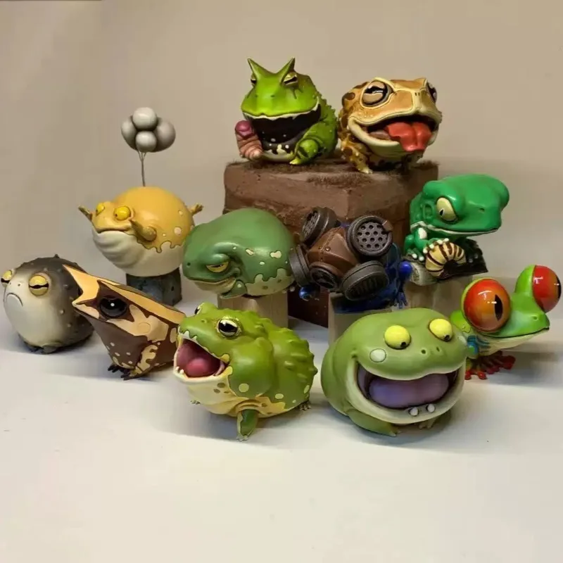 DoLife Store Frog Planet, Frog Tide Frog Family Portrait  Planet Series Overlord Horned  Etc