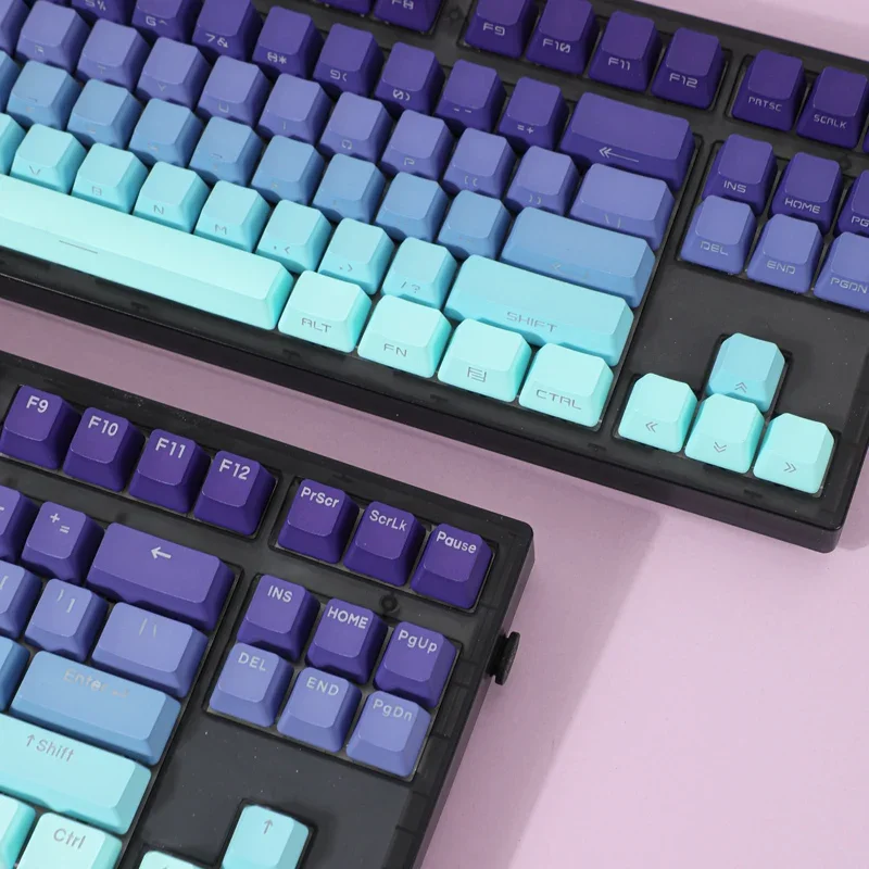 Qinglian-色が変わるpbtサイドキー,OEM, 68/75/87