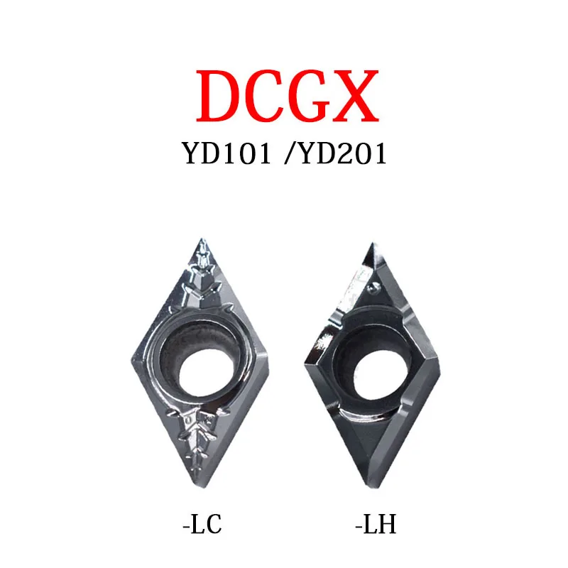 

Вставки DCGX 070202 070204 11T302 11T304 11T308 LC LH YD101 YD201 DCGX070202 DCGX11T302 обработка медных и алюминиевых материалов