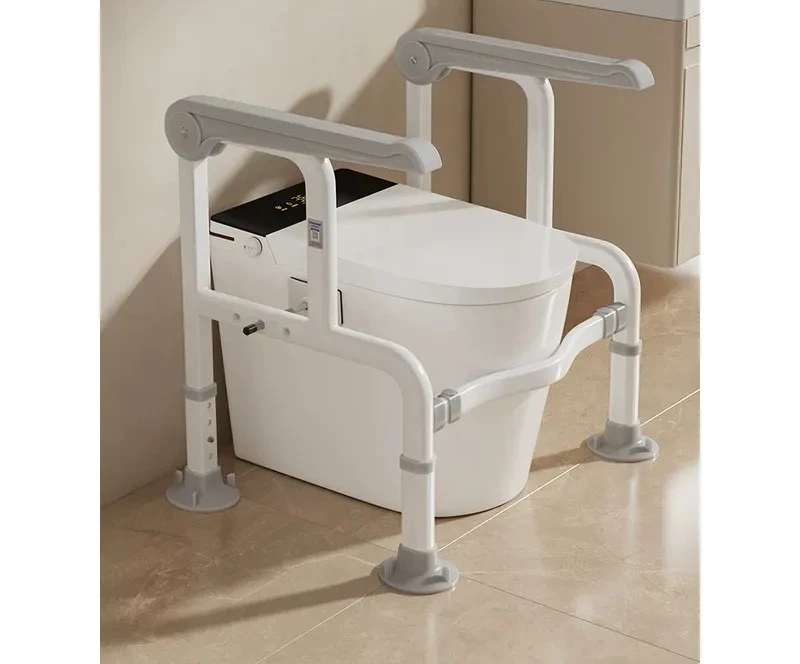 For Toilet Armrest Bathroom Safety Grab Bar Elderly Handicap Assist Handle Seat Support Aid for Getting Up Home Care