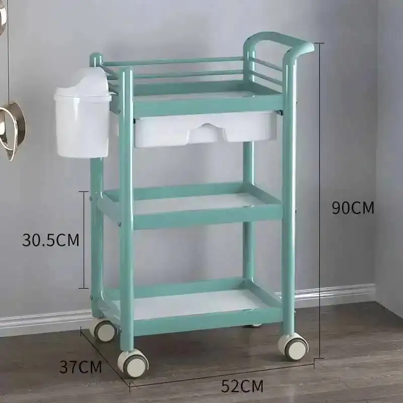 Modern Multifunctional Barber Nordic Shop Trolley Storable Trolley Originality Beauty Salon Luxury Furniture Skjuta En Vagn HBSC