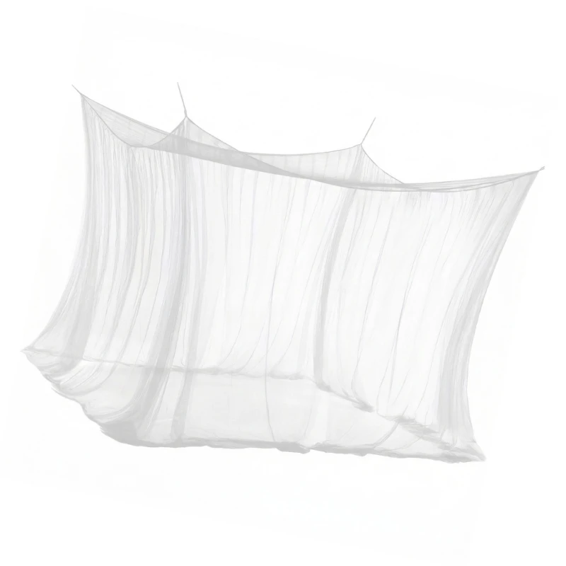 großes hängendes Insektennetz 3 x 5 x 2,5 m, Einzeltür für Camping und Ruhe, 3 x – Detail 1