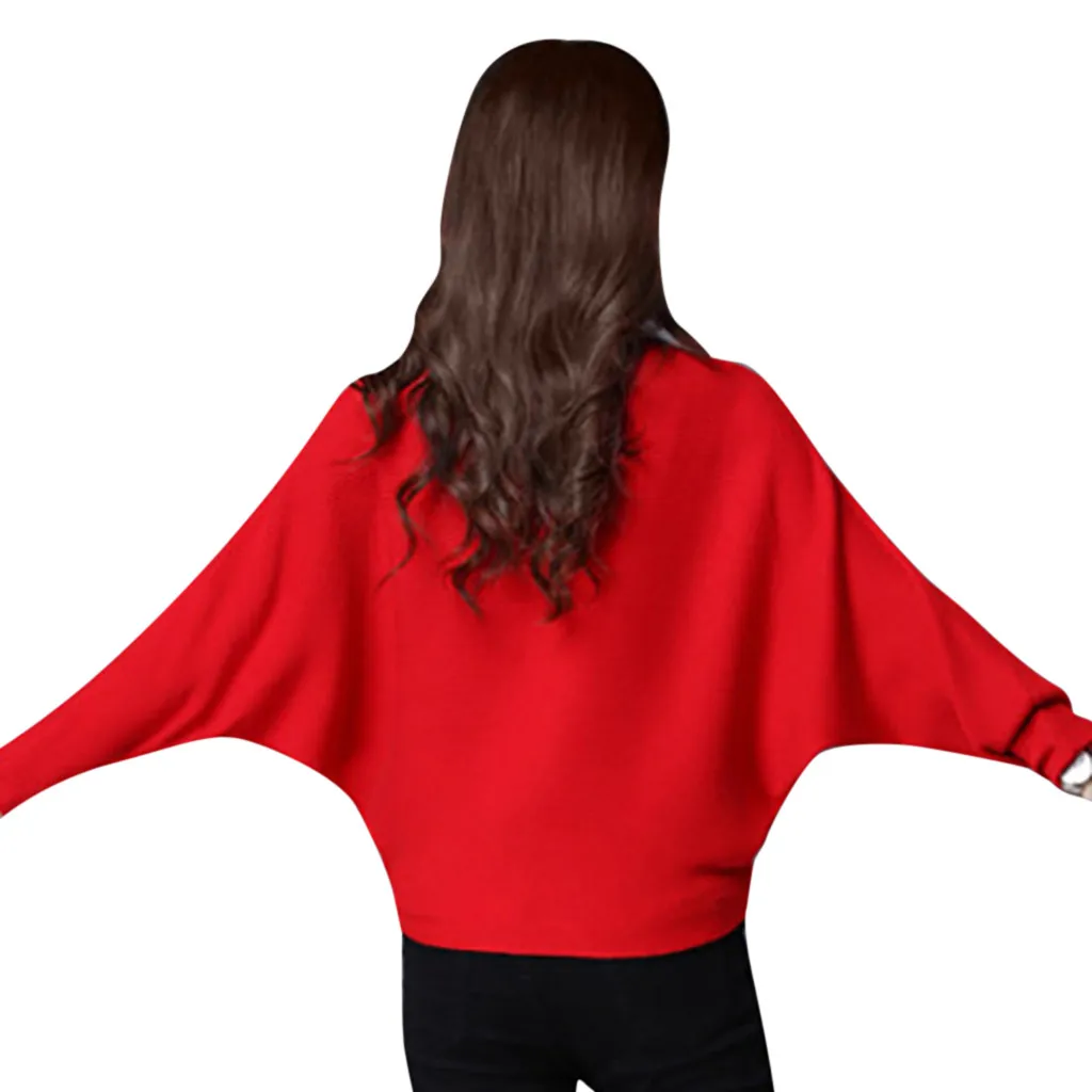 Fashionable Winter Trendy Sweater Minimalist Women  Long Sleeve  High-quality Round Neckr Knitting Stretchy short Tops