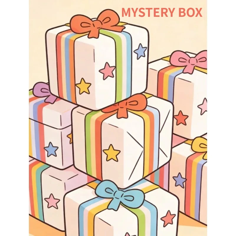 

Mysterious Surprise Box,with items randomly placed inside, offering an enjoyable experience of opening the box.